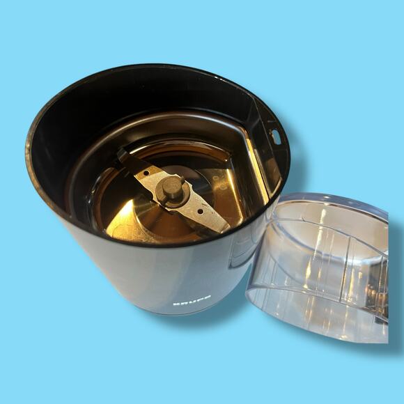 Vintage New Krups Black F203 Fast Touch Coffee Mill Grinder 160 Watts - Picture 7 of 11